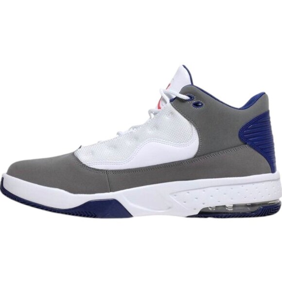 Air Jordan Max Aura 2 Mens Basketball Shoes Grey/Red/White CK6636 004 (NEW) - Picture 4 of 8